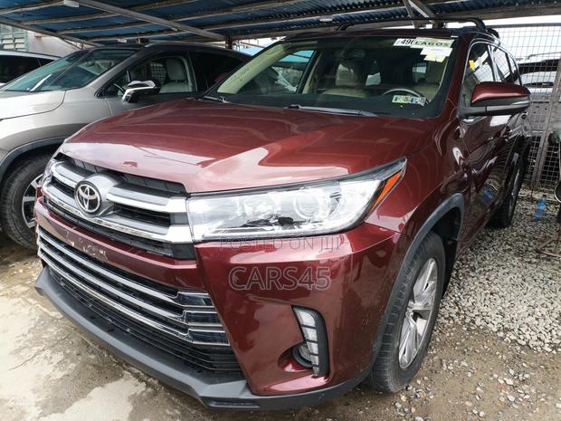 Toyota Highlander 2015 Burgandy