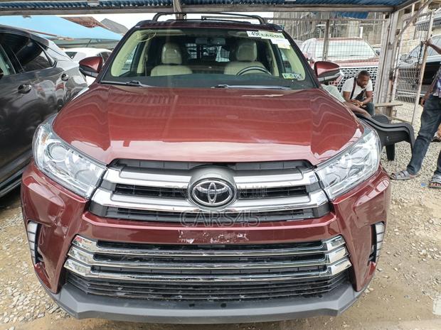 Toyota Highlander 2015 Burgandy