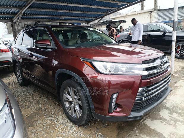 Toyota Highlander 2015 Burgandy