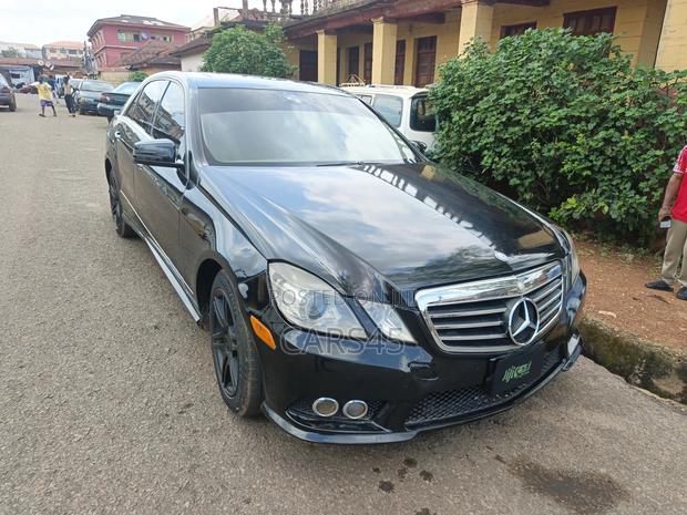 Mercedes-Benz E350 2010 Black