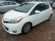 Toyota Yaris 2012 White for sale