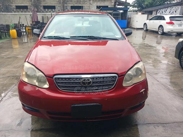 Toyota Corolla 2003 Red