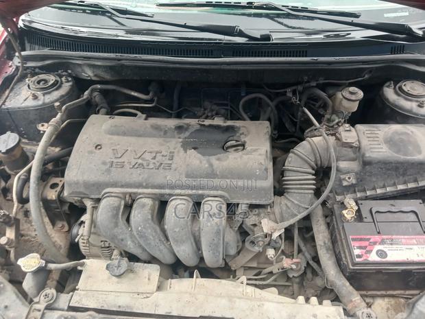 Toyota Corolla 2003 Red