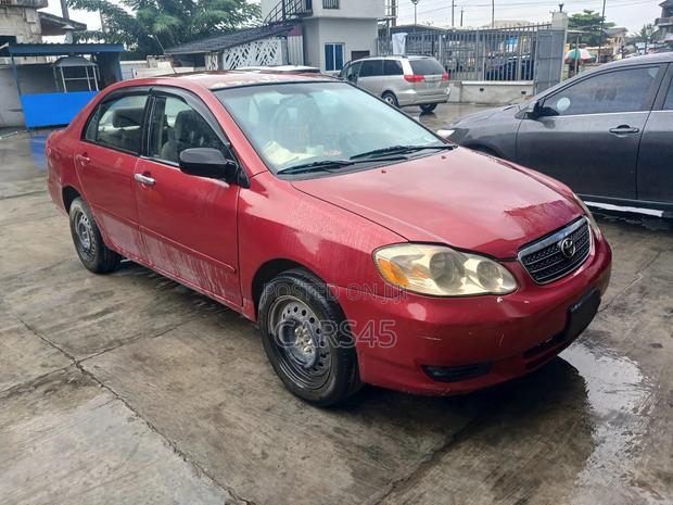 Toyota Corolla 2003 Red