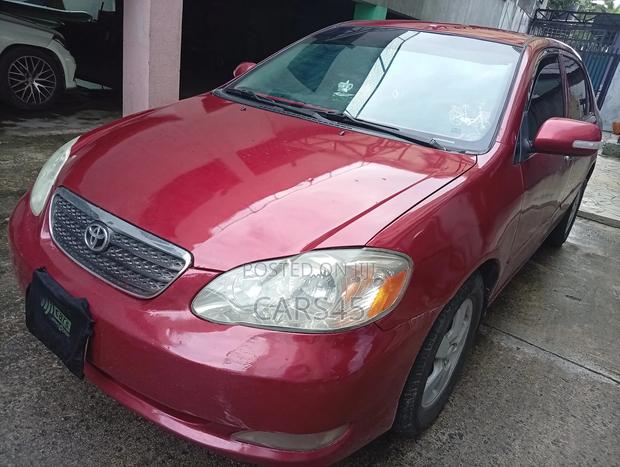 Toyota Corolla 2006 Red