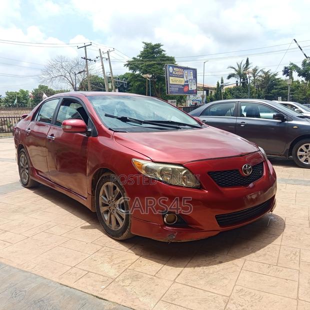 Toyota Corolla 2010 Red