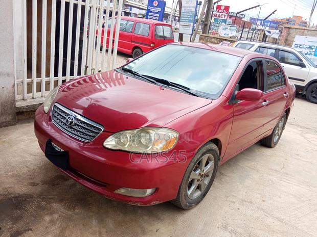 Toyota Corolla 2007 Red