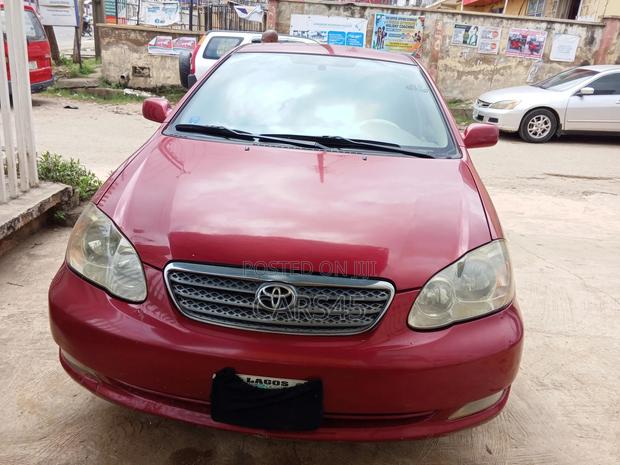Toyota Corolla 2007 Red