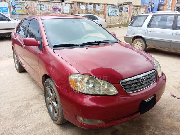 Toyota Corolla 2007 Red