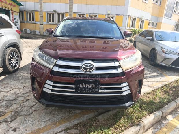 Toyota Highlander 2015 Burgandy