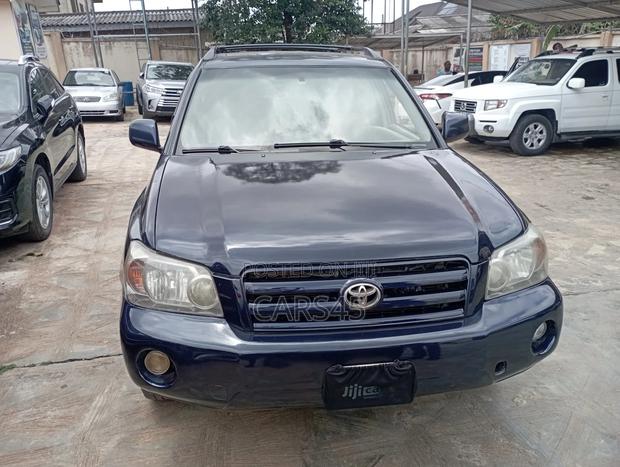 Toyota Highlander 2005 Blue