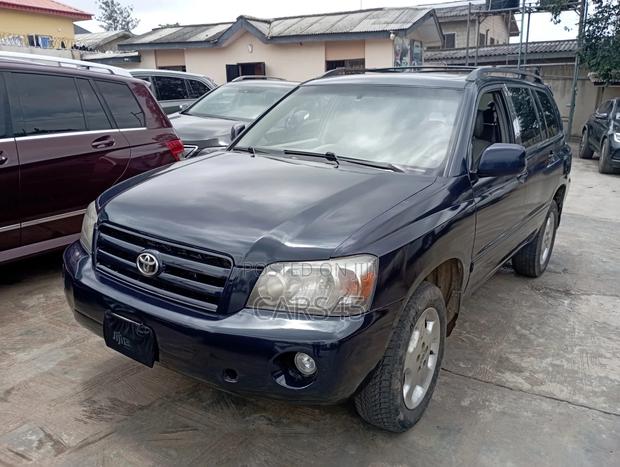 Toyota Highlander 2005 Blue
