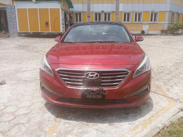 Hyundai Sonata 2015 Red