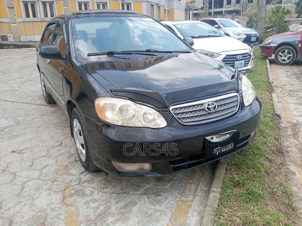 Toyota Corolla 2003 Black