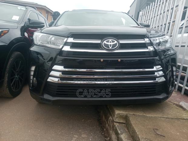 Toyota Highlander XLE V6 4x4 (3.5L 6cyl 6A) 2016 Black