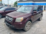 Honda Pilot 2005 Red for sale