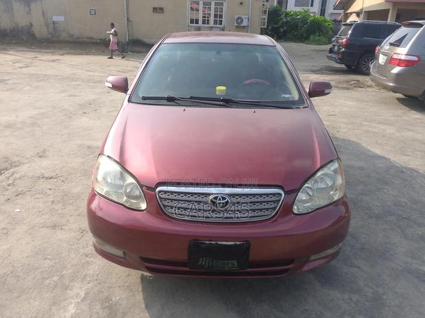 Toyota Corolla 2004 Red