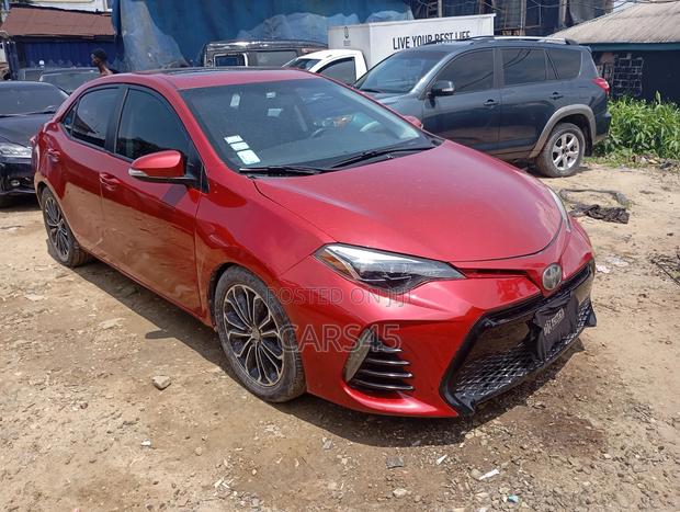 Toyota Corolla S 4dr Sedan (1.8L 4cyl CVT) 2015 Red