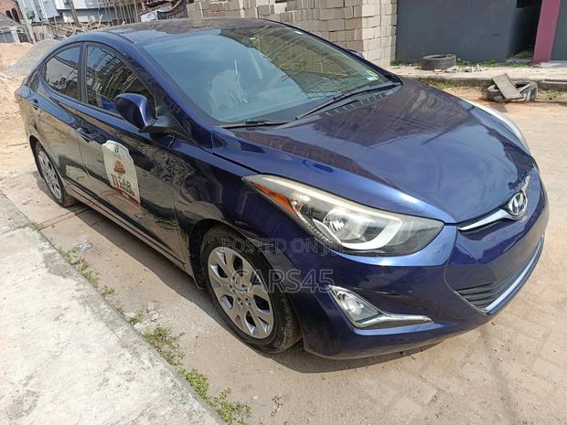 Hyundai Elantra 2014 Blue