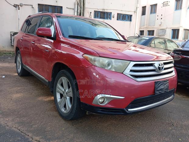 Toyota Highlander 2011 Red