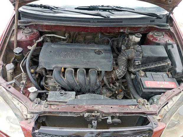 Toyota Corolla 2008 Red