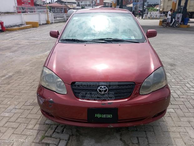 Toyota Corolla 2008 Red