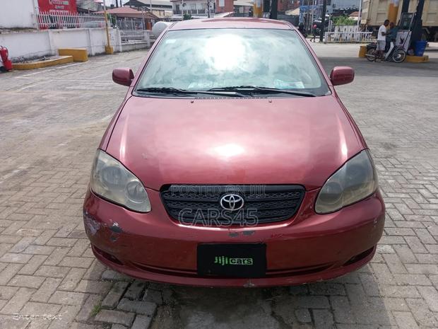 Toyota Corolla 2008 Red