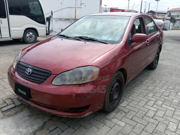 Toyota Corolla 2008 Red
