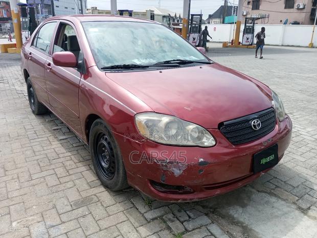 Toyota Corolla 2008 Red