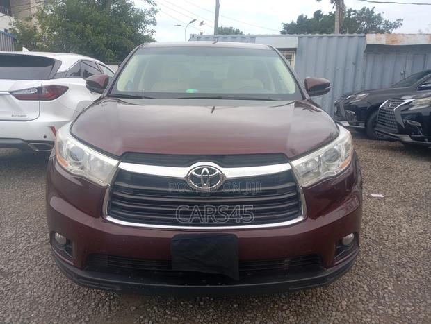 Toyota Highlander 2014 Red