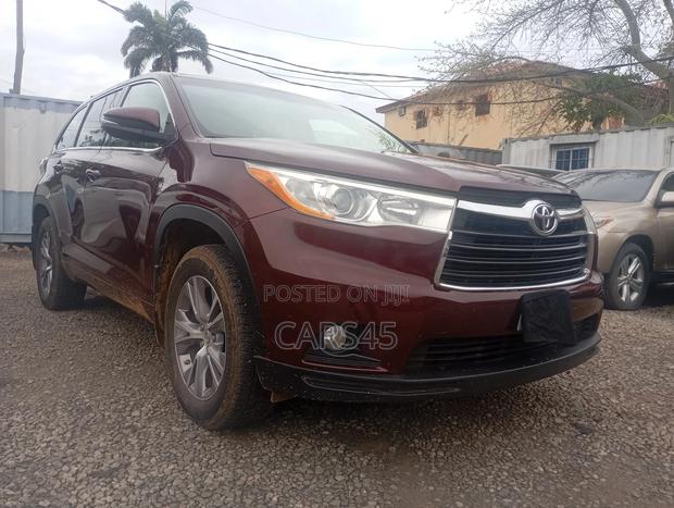 Toyota Highlander 2014 Red