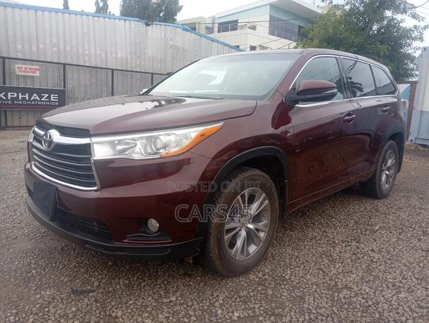 Toyota Highlander 2014 Red