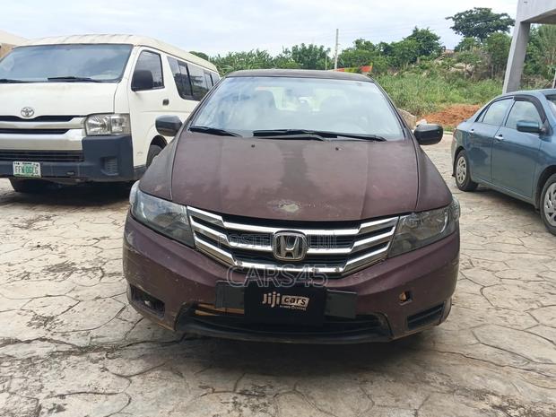 Honda City 2012 Burgandy
