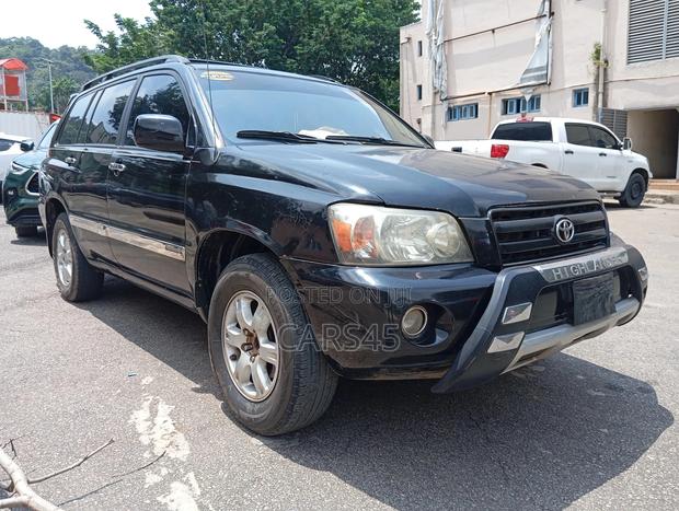 Toyota Highlander 2003 Black