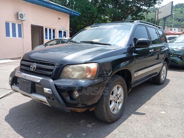 Toyota Highlander 2003 Black
