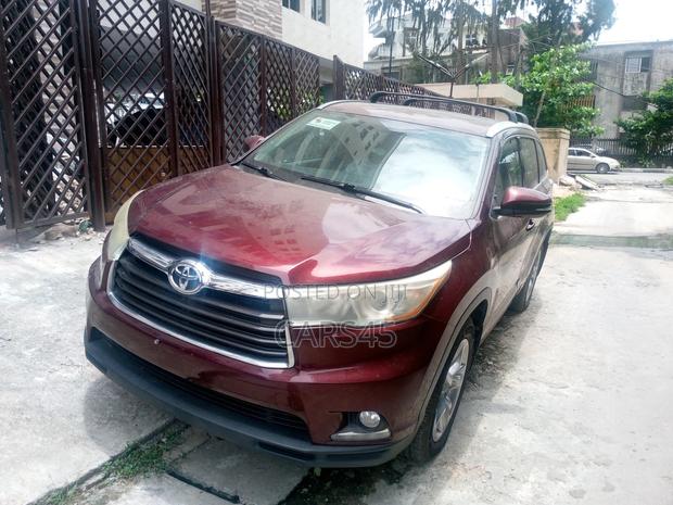 Toyota Highlander 2014 Red