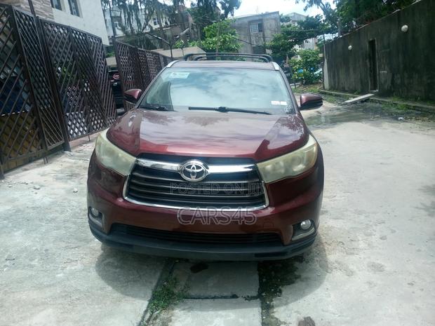 Toyota Highlander 2014 Red
