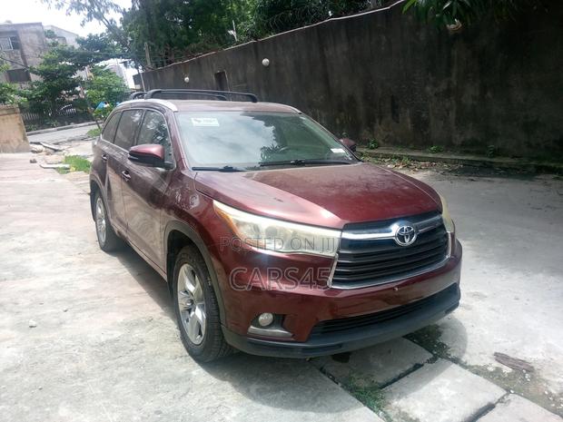 Toyota Highlander 2014 Red