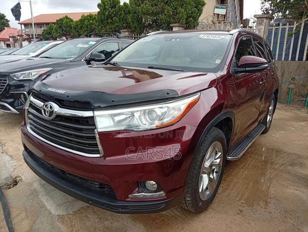 Toyota Highlander 2016 Burgandy
