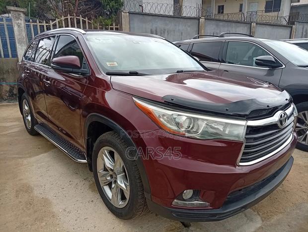 Toyota Highlander 2016 Burgandy