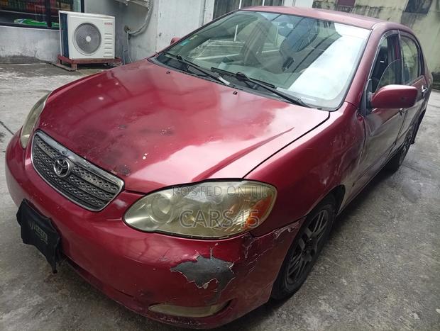 Toyota Corolla 2005 Red