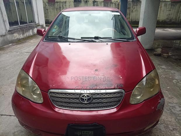 Toyota Corolla 2005 Red