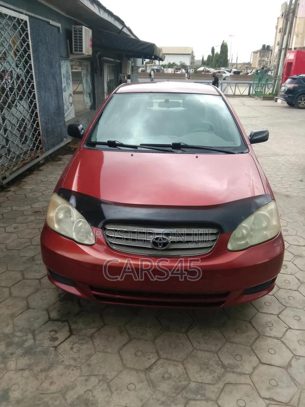 Toyota Corolla 2003 Red