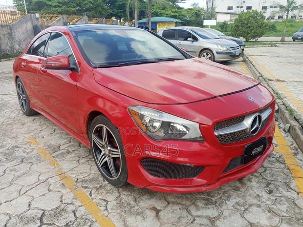Mercedes-Benz CLA-Class 2016 Red