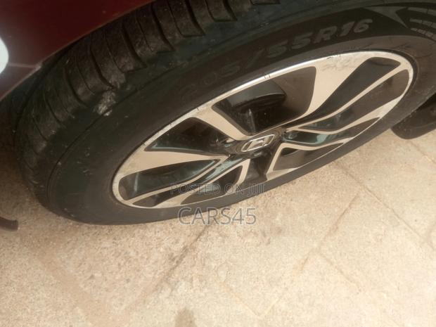 Honda Civic HF 4dr Sedan (1.8L 4cyl CVT) 2014 Red