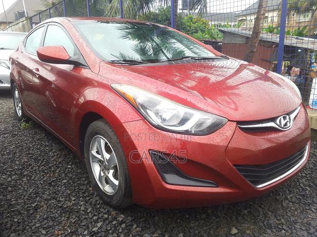 Hyundai Elantra SE 4dr Sedan (1.8L 4cyl 6A) 2014 Red