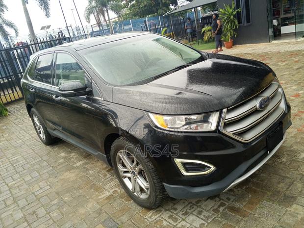 Ford Edge Titanium 4dr SUV AWD (2.0L 4cyl Turbo 6A) 2015 Black