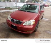Toyota Corolla 2007 Red for sale