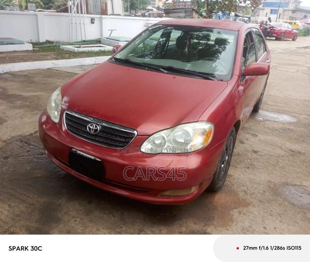 Toyota Corolla 2007 Red