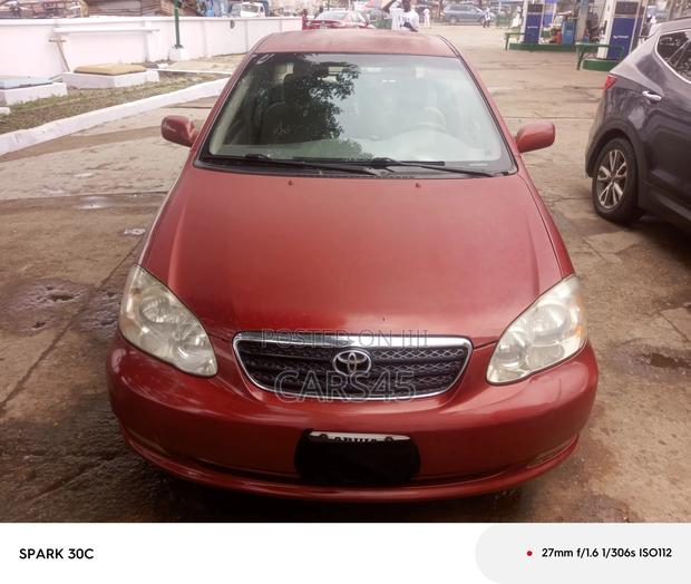 Toyota Corolla 2007 Red